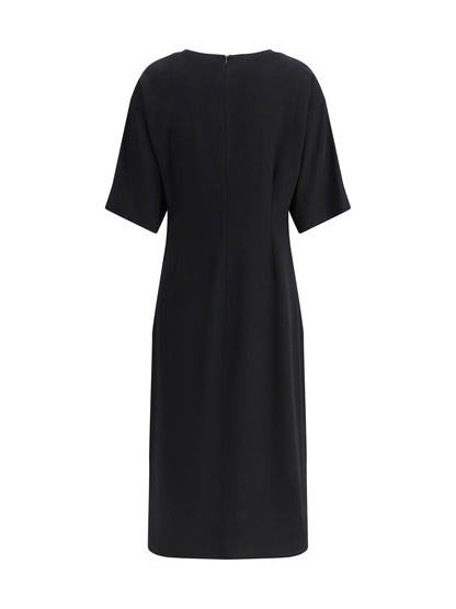 CRIDA MILANO 2 praga black midi dress