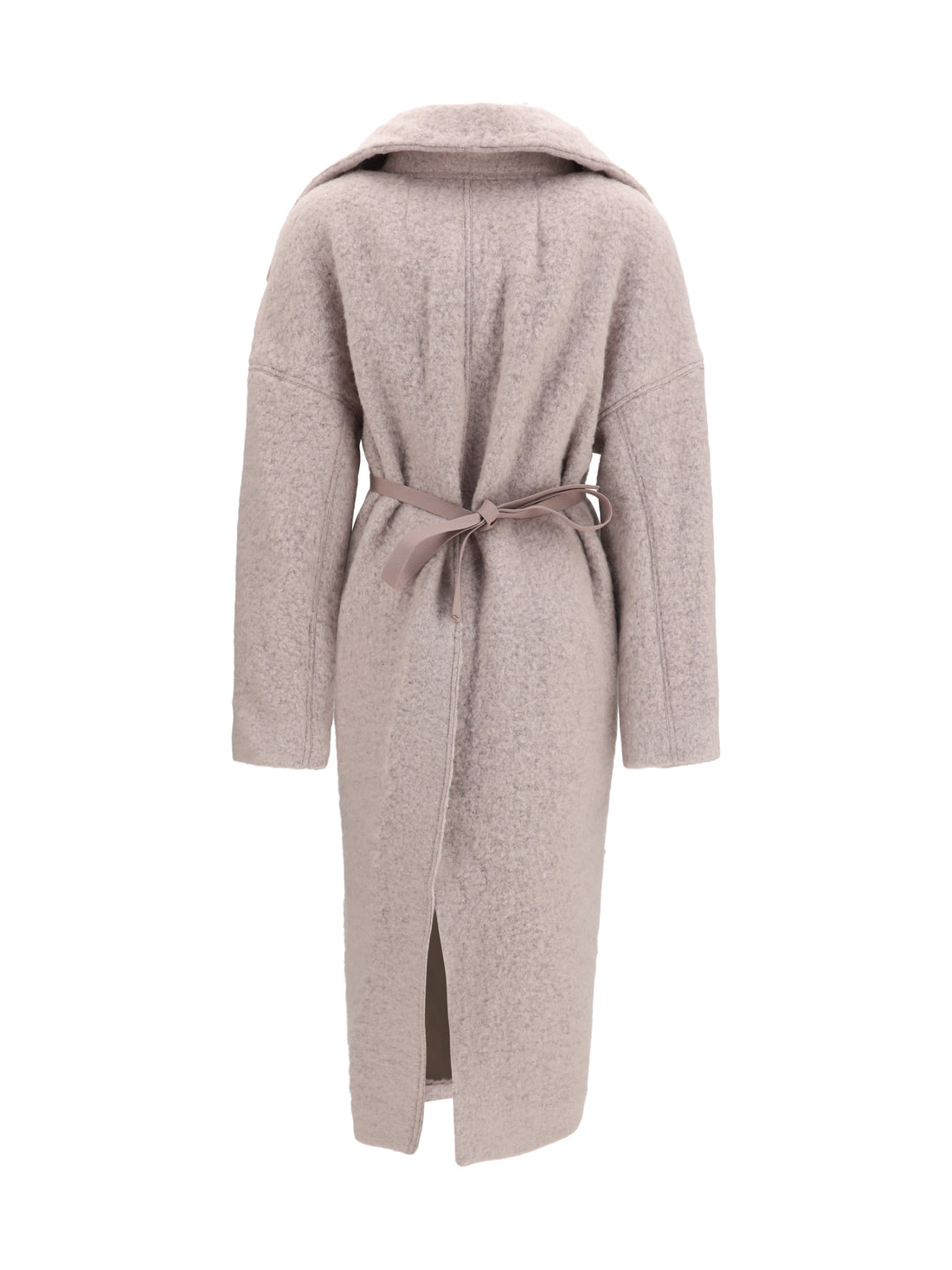 RICK OWENS 44 dracucollar belted coat