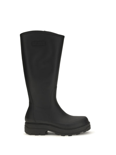 halla rubber high boots