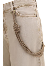 PINKO 25 lauryn jeans with jeweled cord