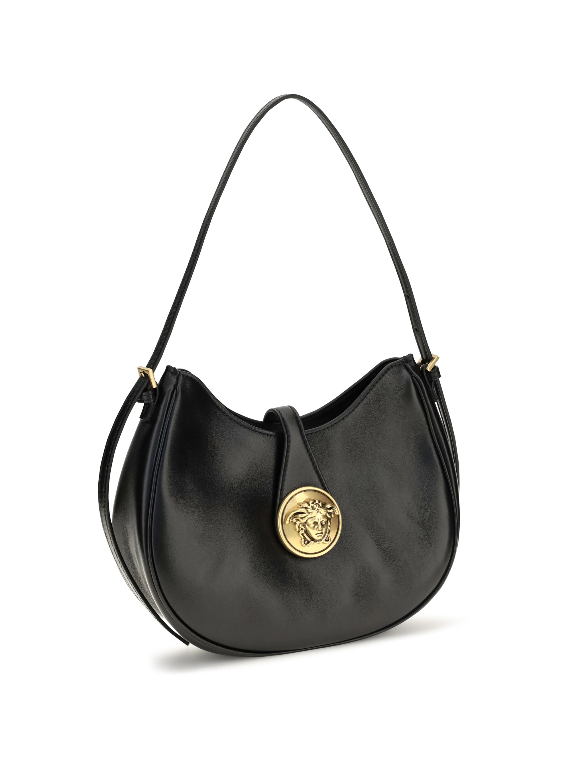 small emblème hobo lambskin shoulder bag