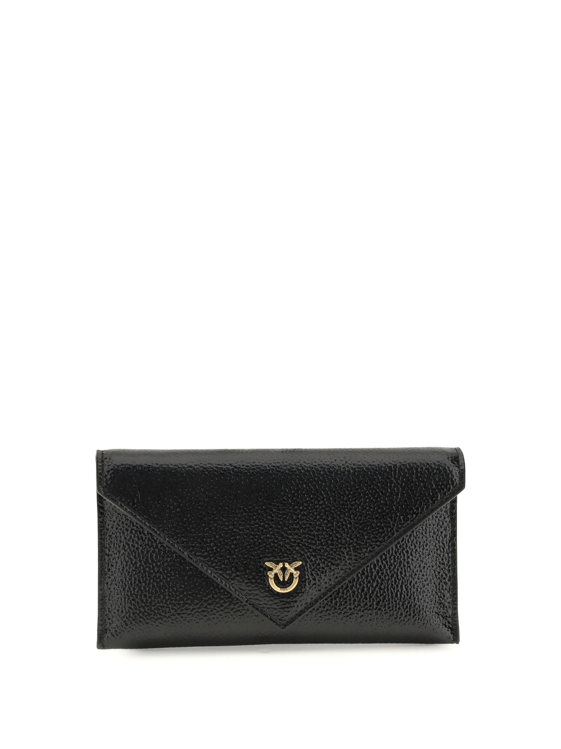 PINKO OS love birds clutch bag