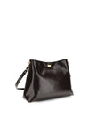 large vittoria leather shoulder bag