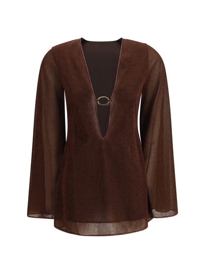 OSÉREE L lumiere o-kaftan mini dress