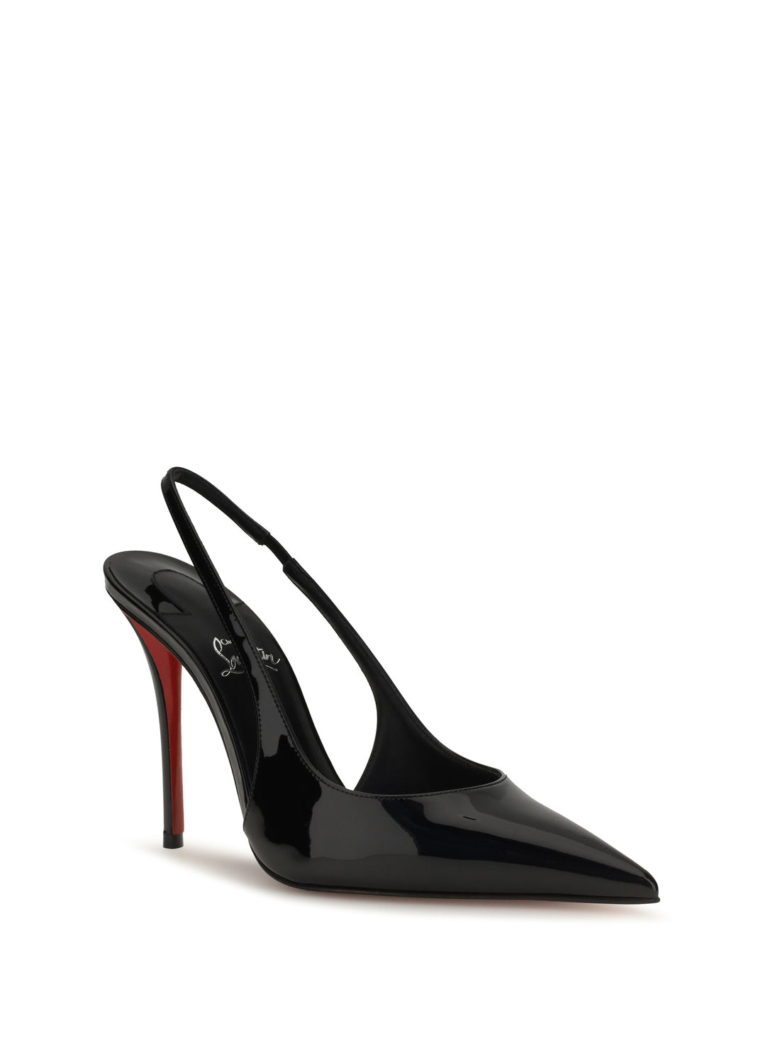 CHRISTIAN LOUBOUTIN 36 miss z slingback patent leather pumps