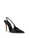 miss z slingback patent leather pumps