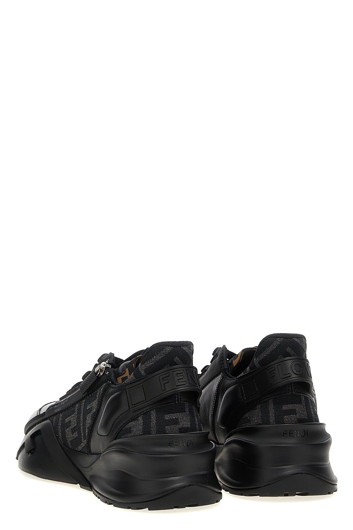 flow leather sneakers