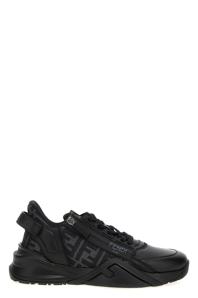 flow leather sneakers