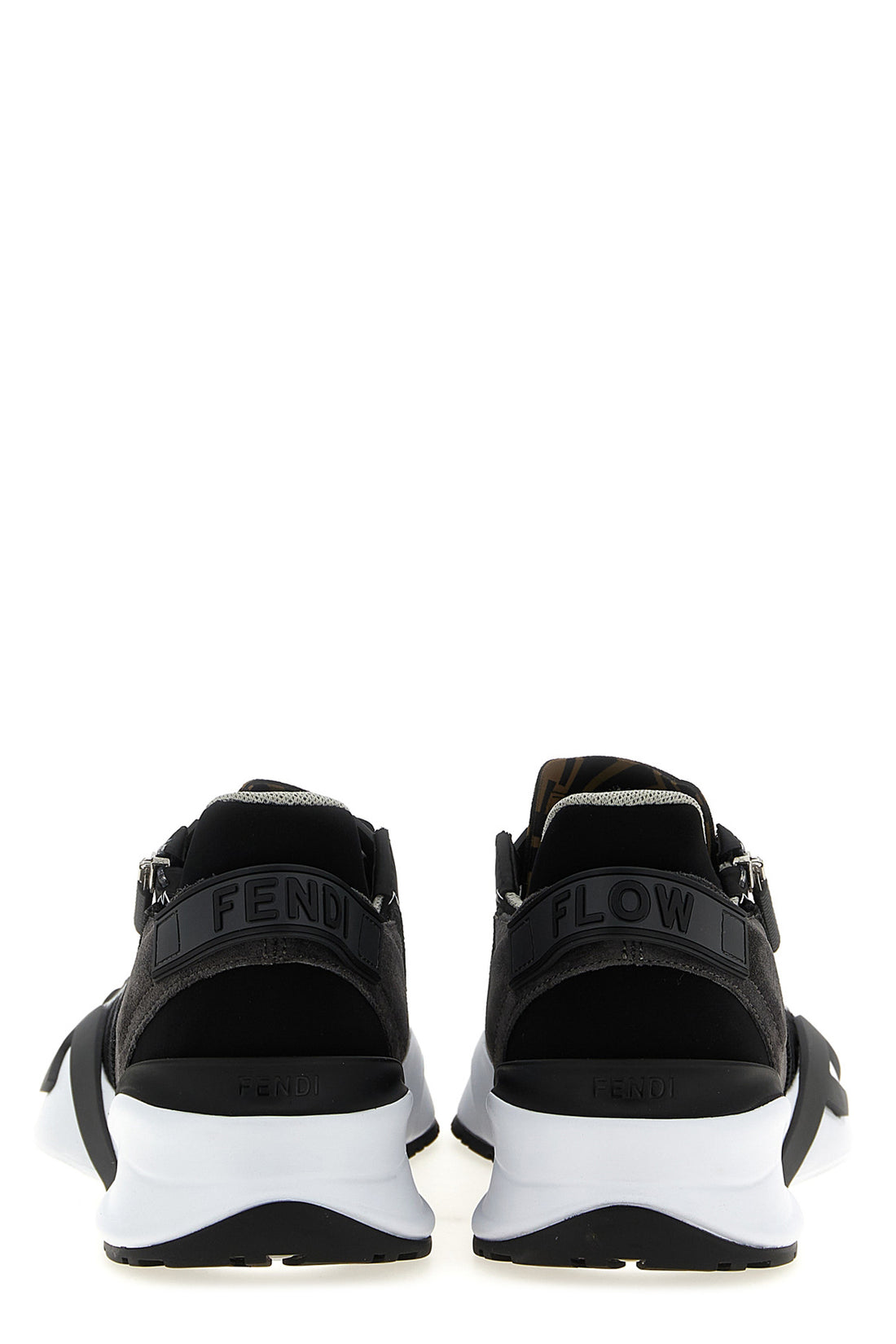 FENDI 6 flow tone-on-tone ff jacquard nylon sneakers