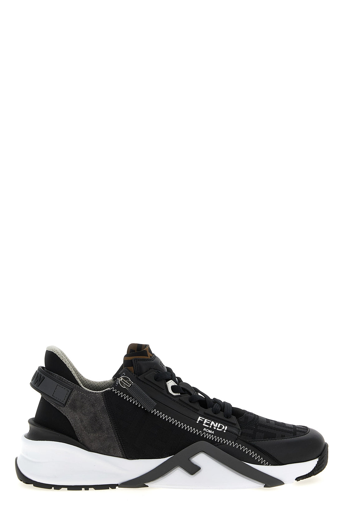FENDI 6 flow tone-on-tone ff jacquard nylon sneakers