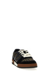 fendi match sneakers in ff jacquard fabric