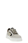 fendi force smooth grainy leather sneakers