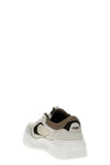 fendi force smooth grainy leather sneakers