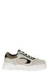 fendi force smooth grainy leather sneakers