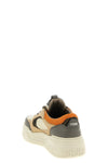 fendi force smooth grainy leather sneakers