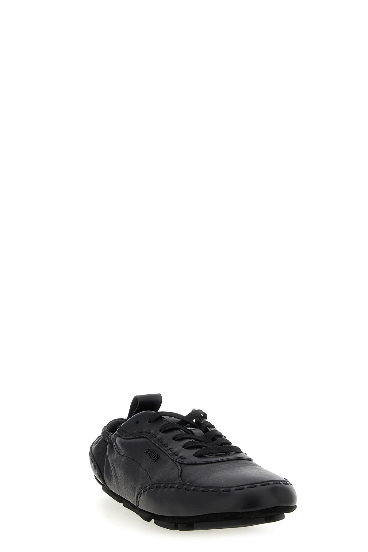 fendi fit sneakers in high quality soft leather finished