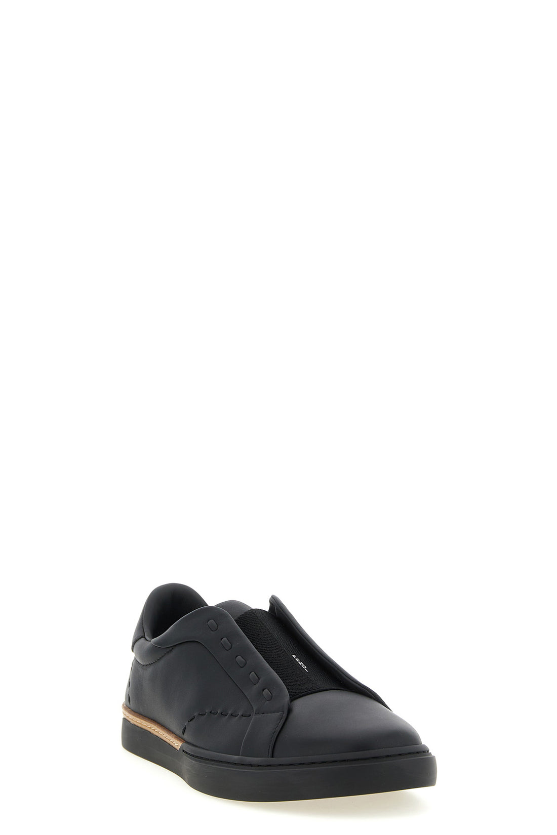 FENDI 6 the fendi city slip-on sneakers anchor contemporary footwear to a deep artisan