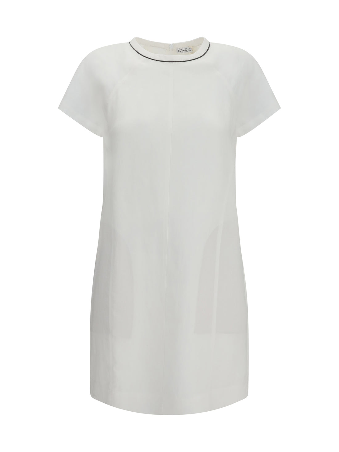 BRUNELLO CUCINELLI L midi linen dress