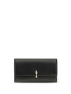 bettina leather wallet with chain