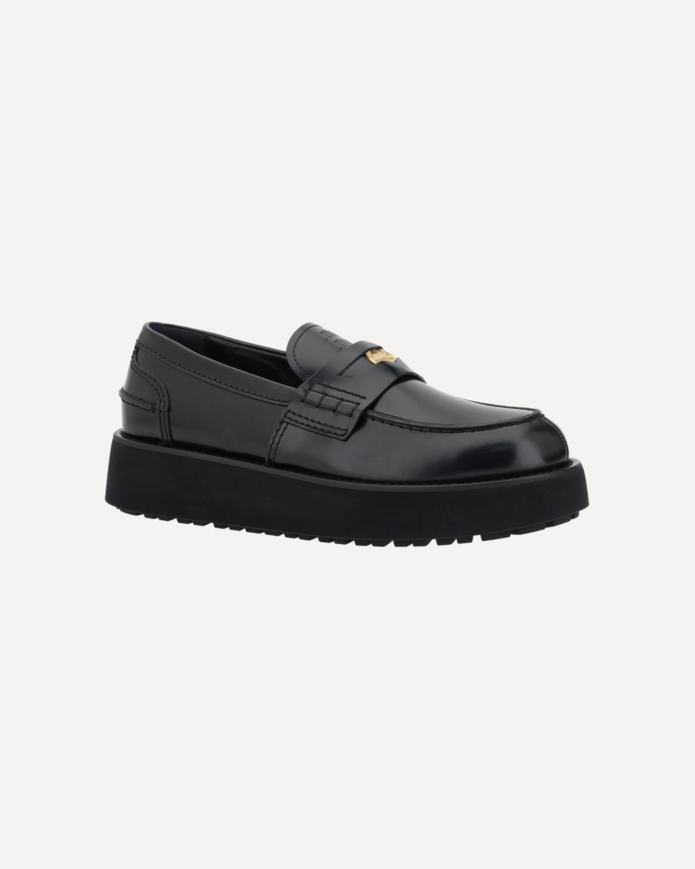 leather loafers