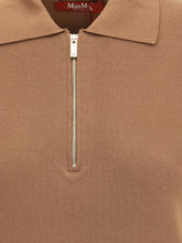 MAX MARA STUDIO S teti zip polo shirt