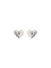 BOTTEGA VENETA OS heart-shaped earrings 