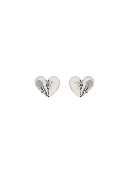 BOTTEGA VENETA OS heart-shaped earrings 