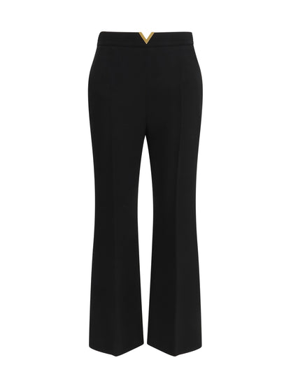 VALENTINO 44 wool flare pants