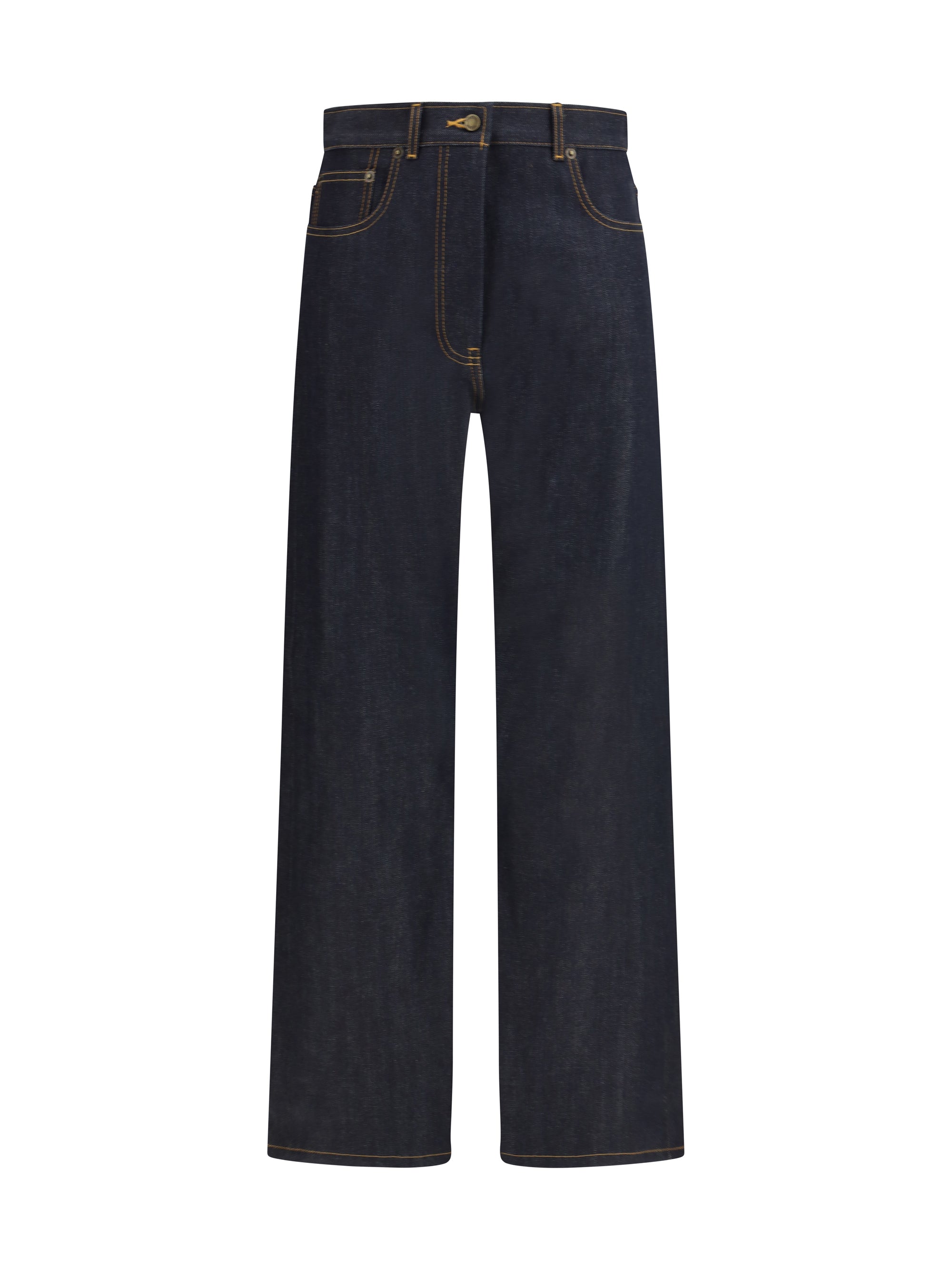 selvedge 5-pocket jeans