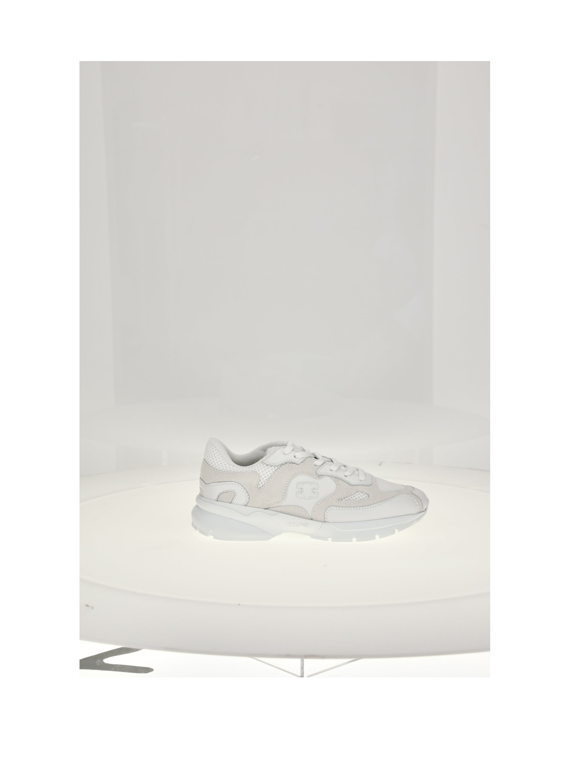 low lace-up sneaker