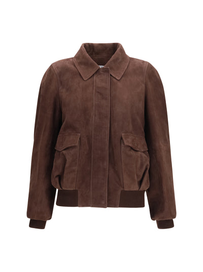 LOEWE 38 suede goatskin bomber