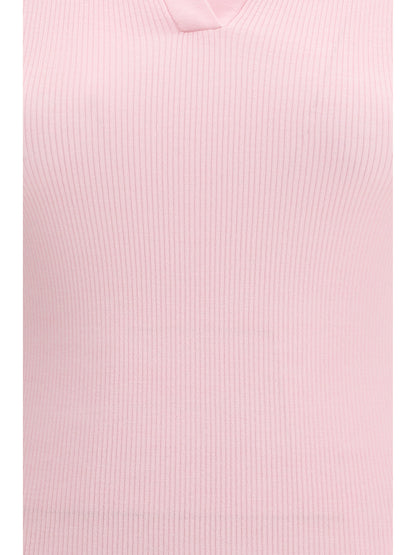 MAX MARA L albero wool polo shirt