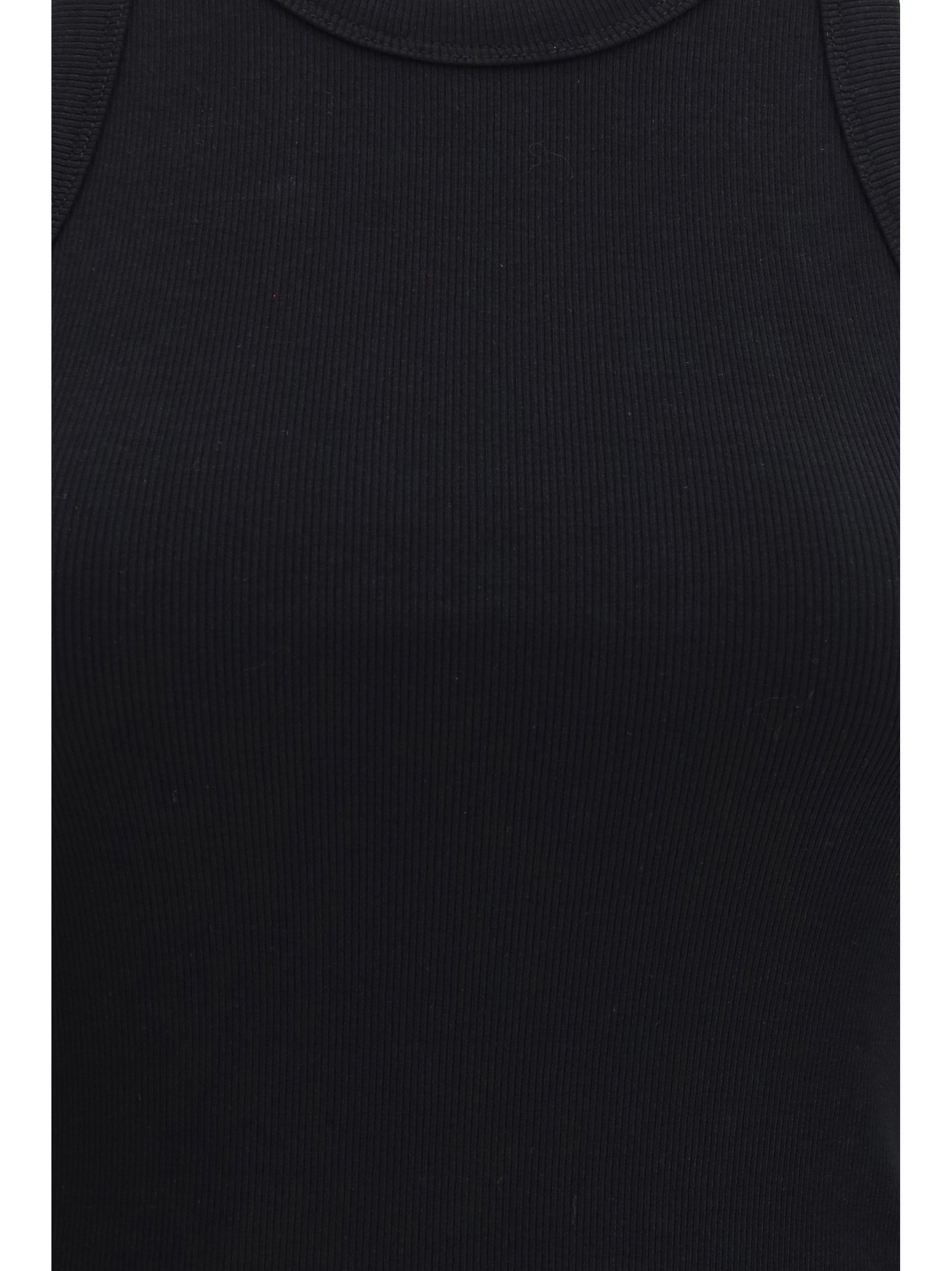 ribbed cotton tank top