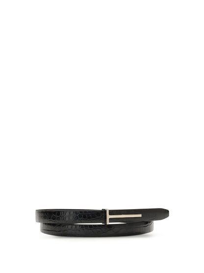 TOM FORD 90 belt with t