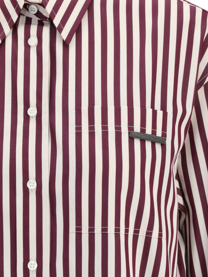 BRUNELLO CUCINELLI S striped shirt
