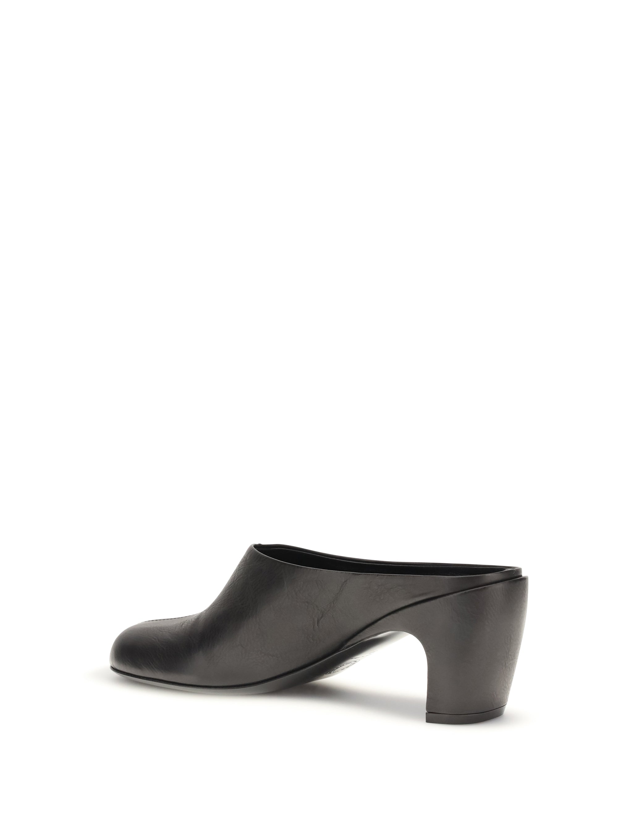 leather mules
