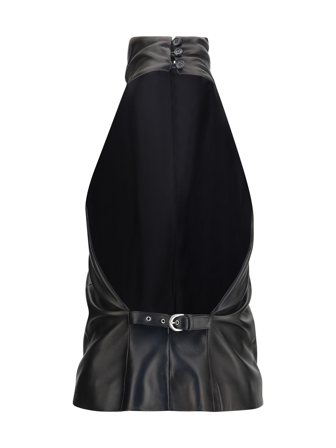 KHAITE 2 rone leather top