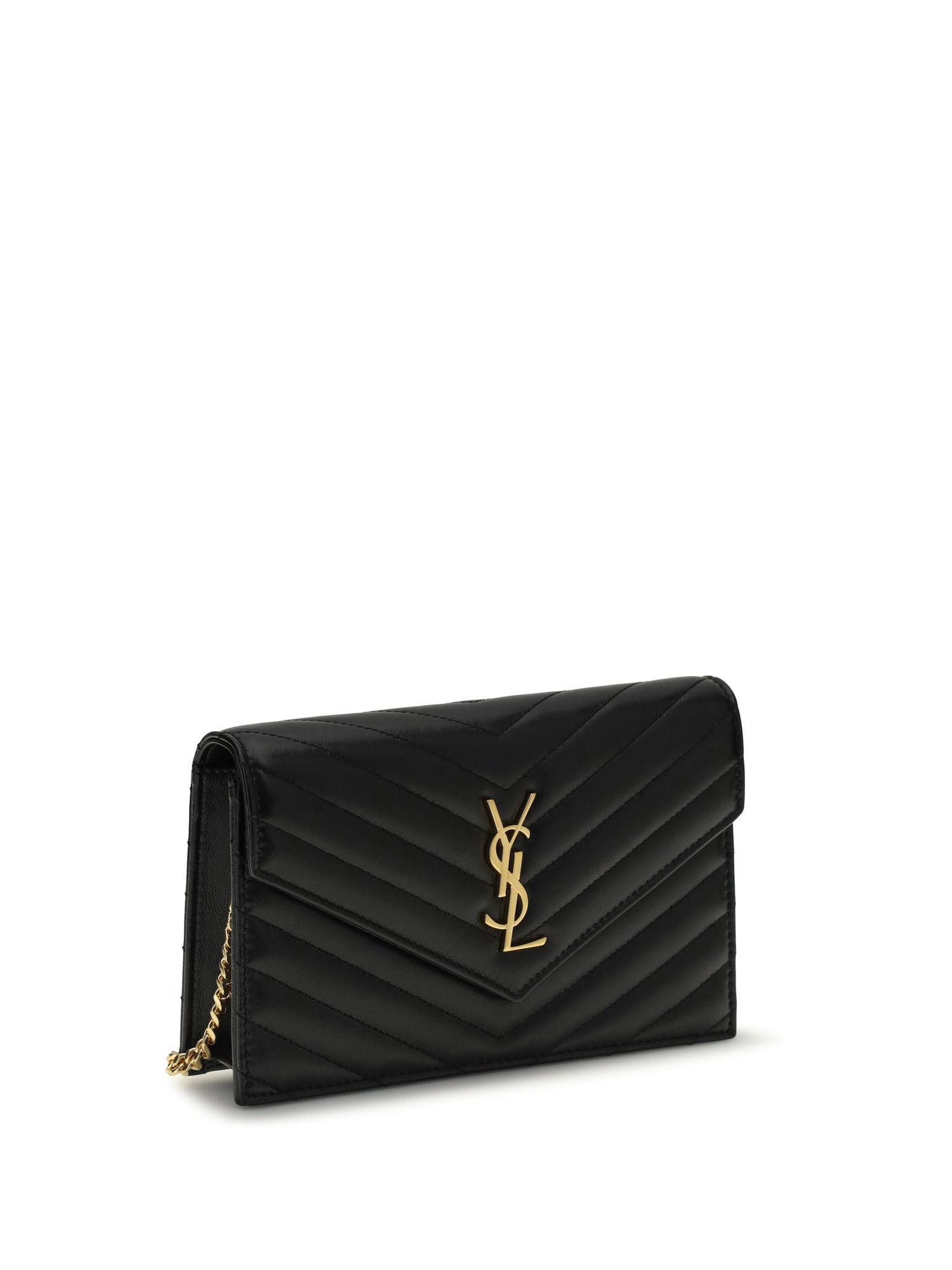 SAINT LAURENT OS envelope cassandre wallet