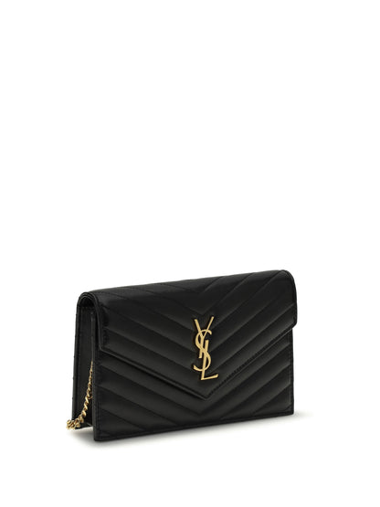 SAINT LAURENT OS envelope cassandre wallet