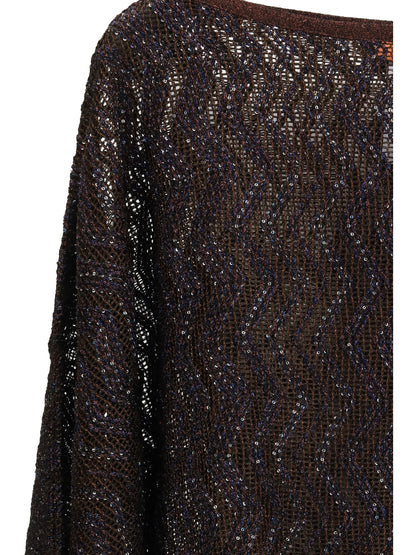 MISSONI 42 viscose mesh top