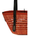 braid raffia shoulder bag by the loewe x paula’s ibiza