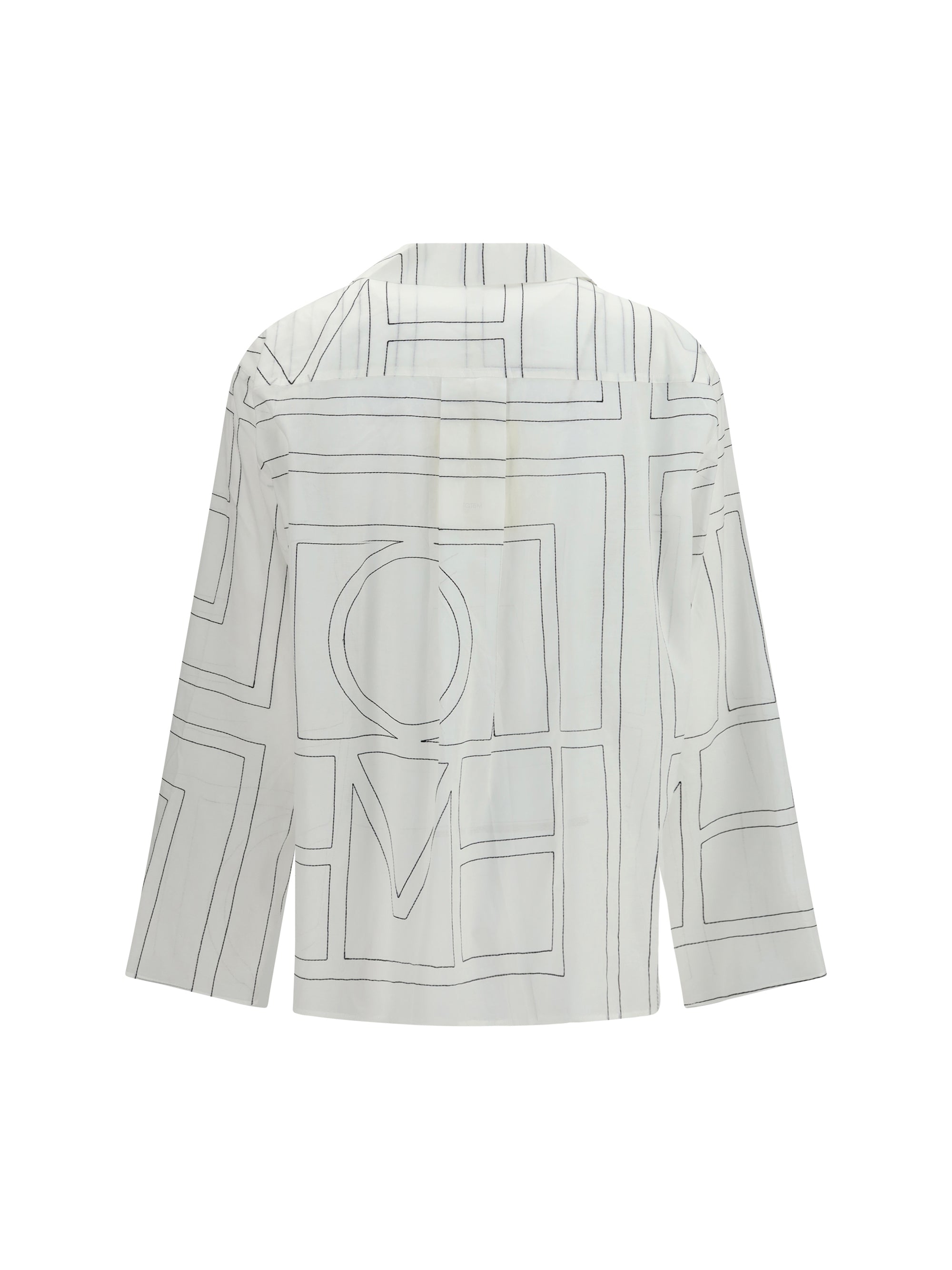 pj monogram cotton shirt