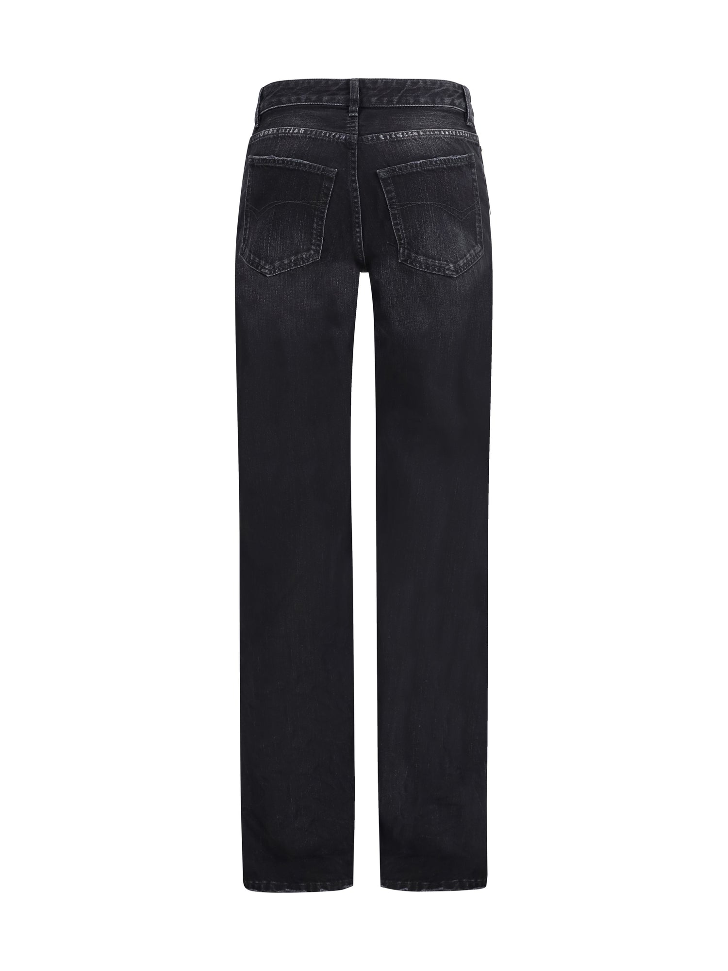 BALENCIAGA 25 wide-leg cotton jeans