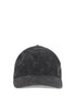 MARINE SERRE OS moon laser denim baseball hat