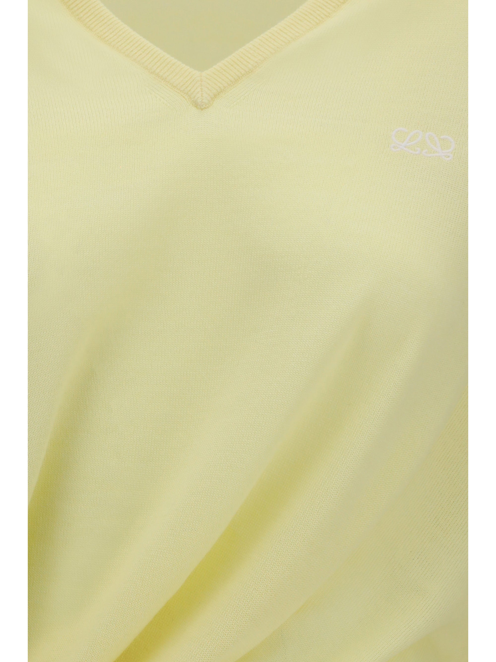 wool sweater with logo