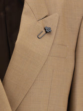 LARDINI 40 double-breasted jacket in pure virgin wool