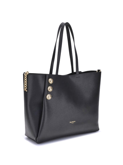 BALMAIN OS embl?me tote bag