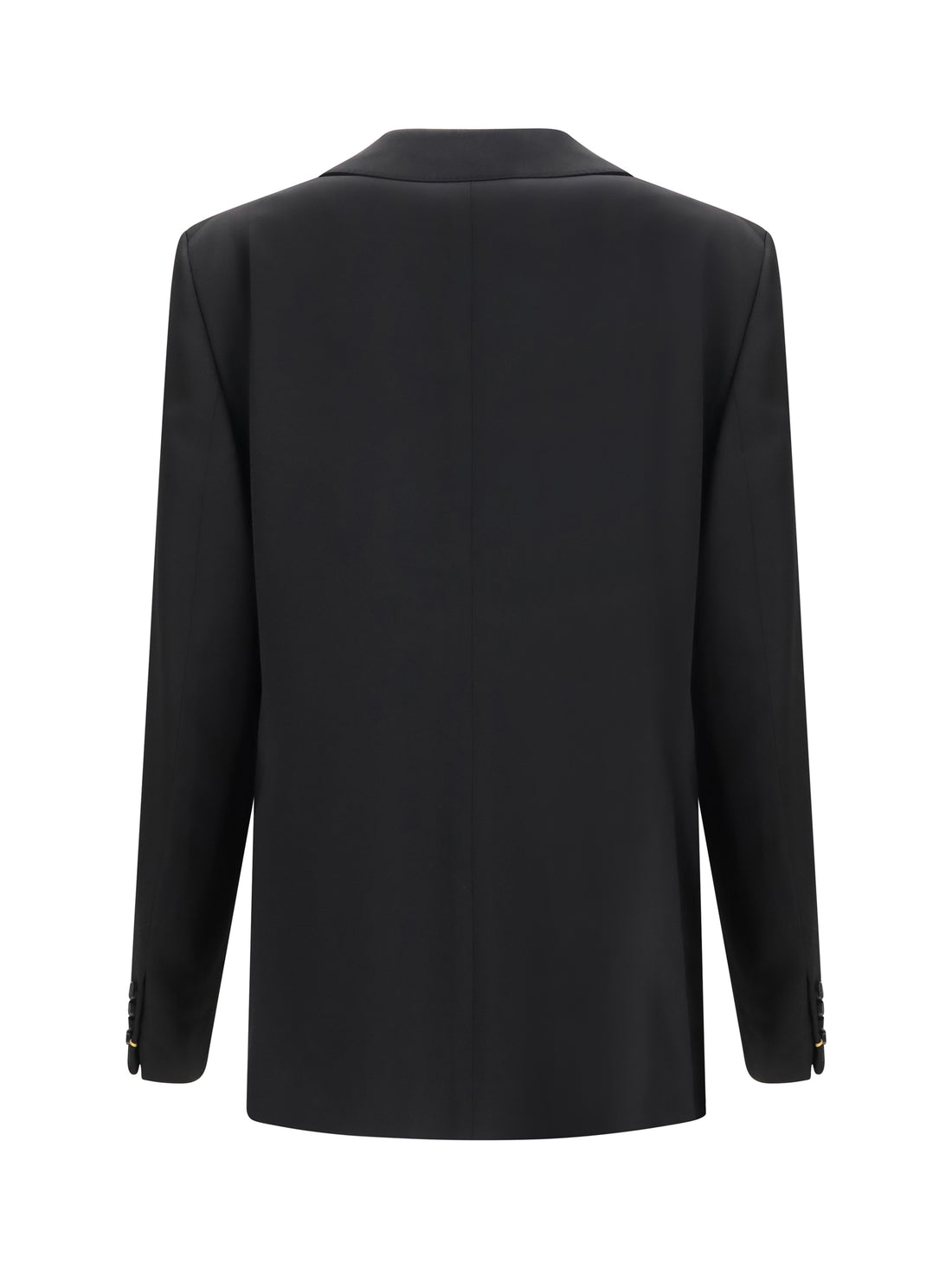 FENDI 42 double-breasted wool twill blazer