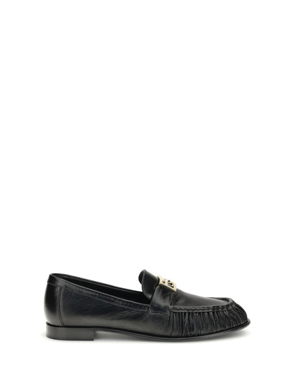 FENDI 36 nappa baguette loafers