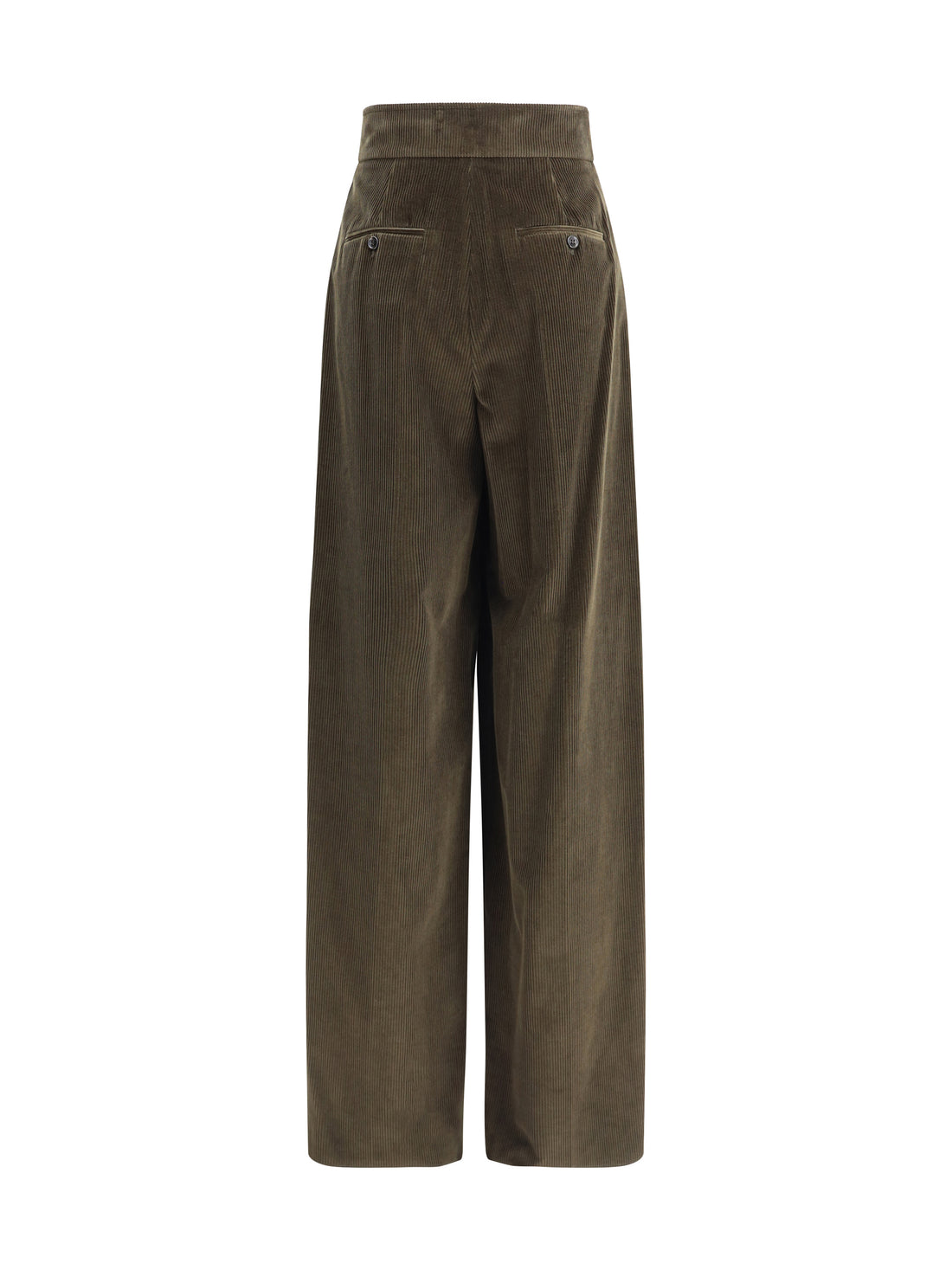 MAX MARA 38 wide-leg velvet pants